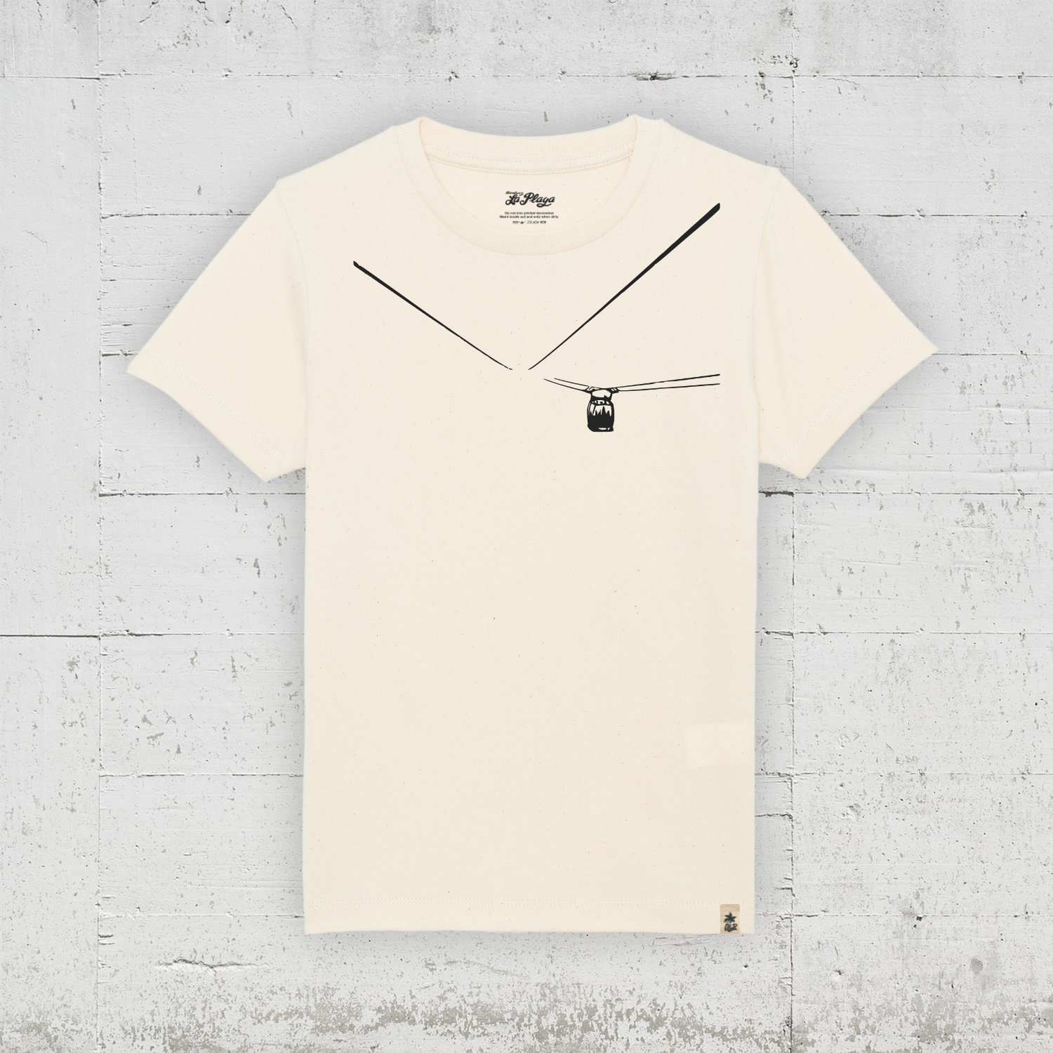 Nebelgondel | Bio T-Shirt Kids - natural raw