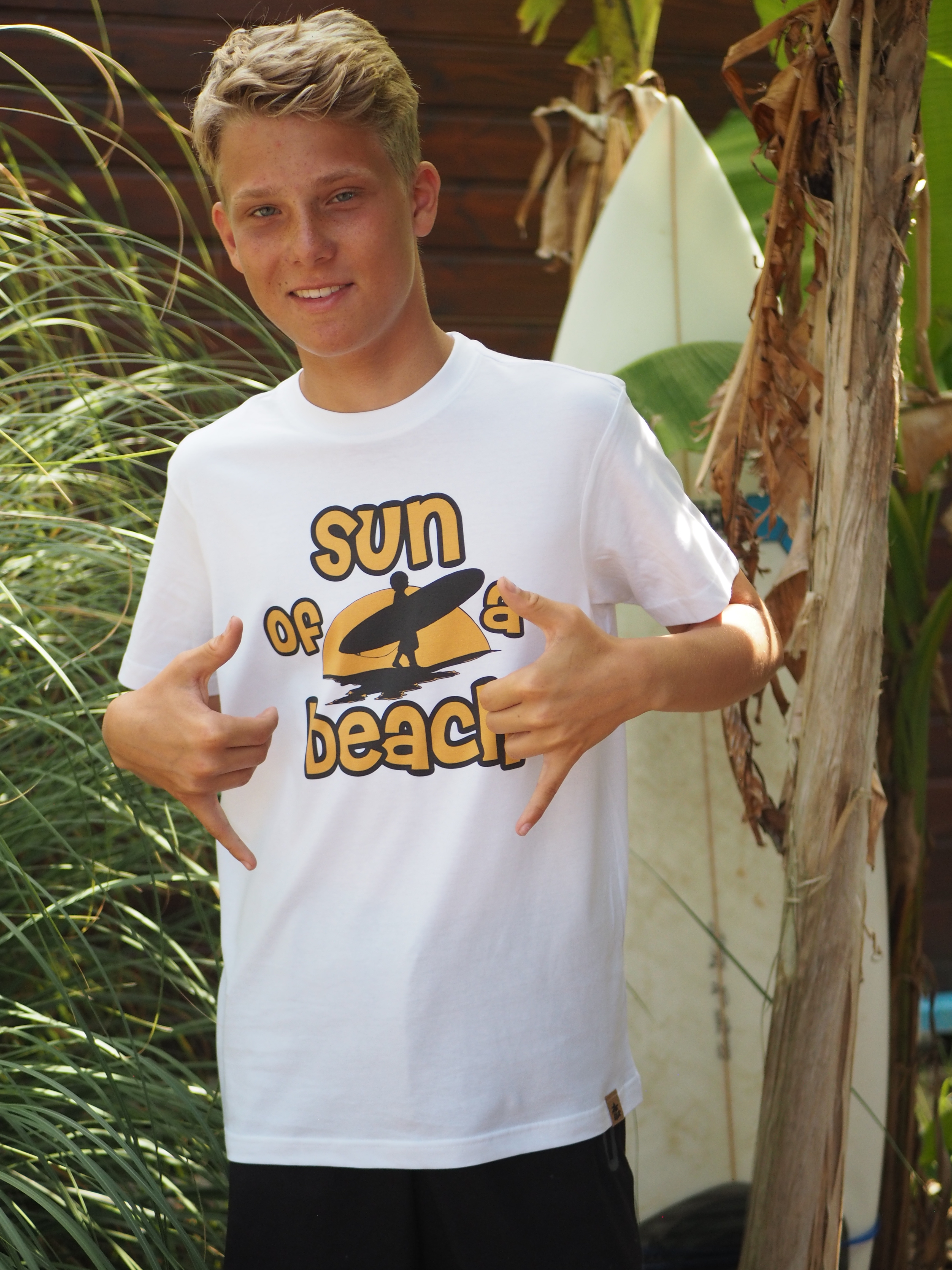 Sun Of A Beach | Bio T-Shirt Kids - white