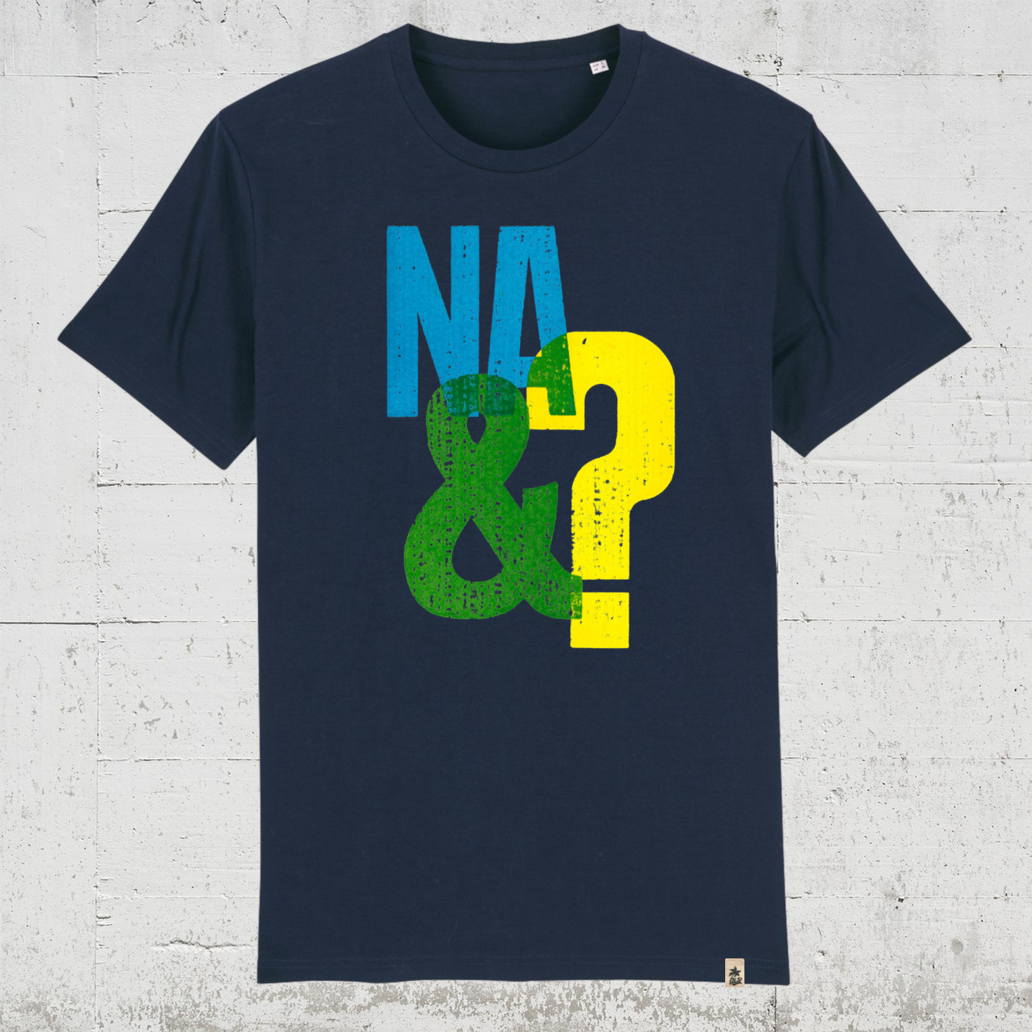 Na&? | Bio T-Shirt Men HLP Artists french navy