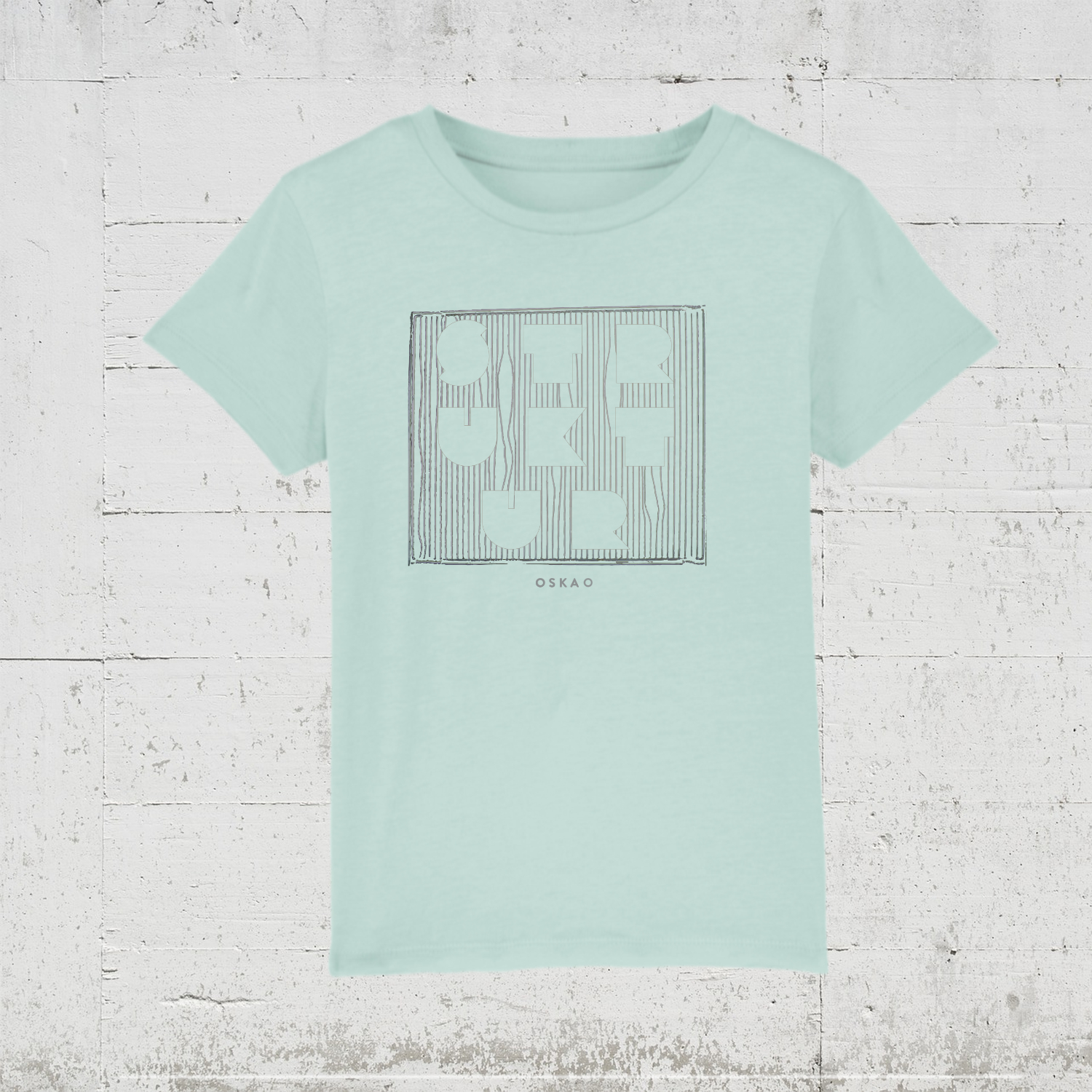 Oska O - Struktur | Bio T-Shirt Kids HLP-Artists
