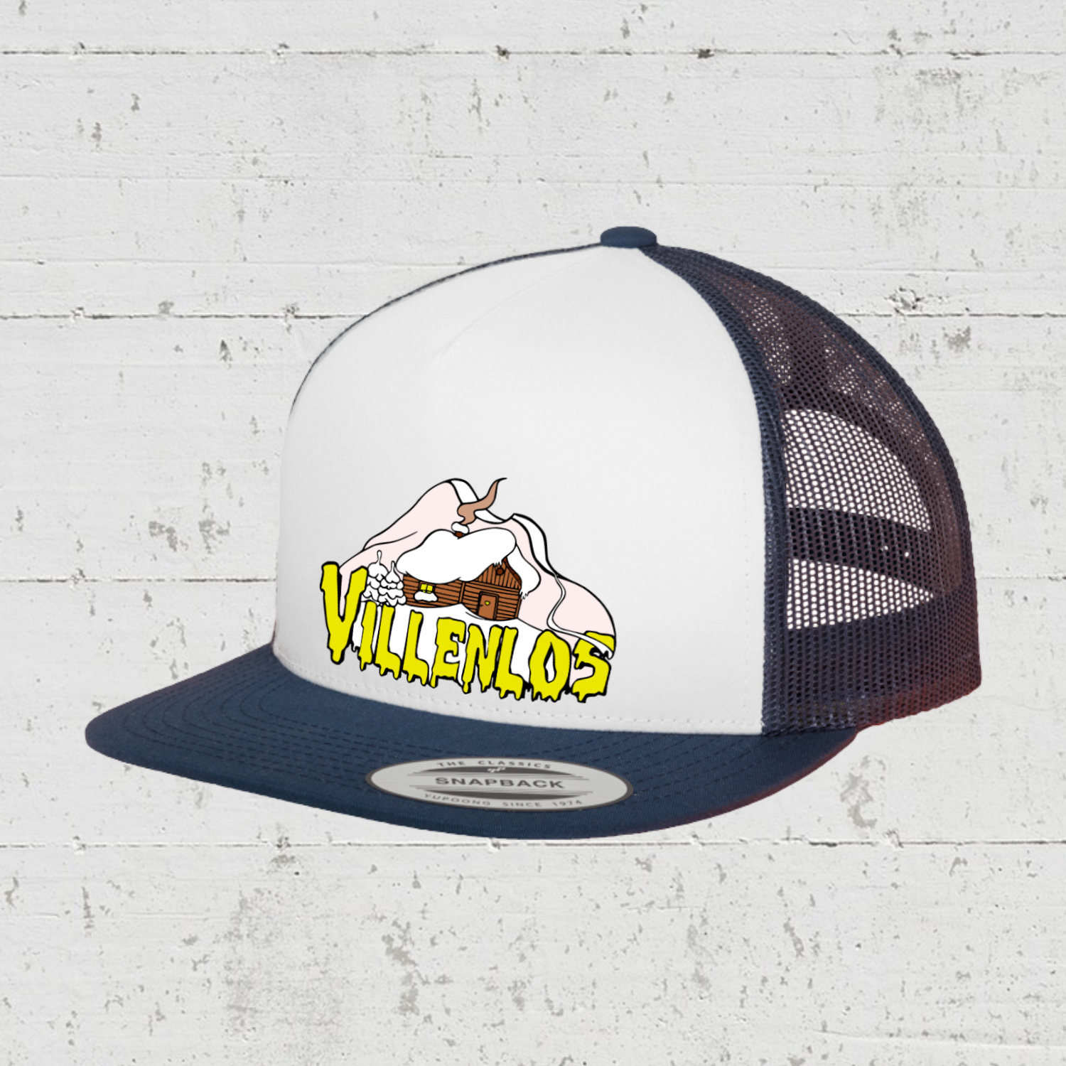 Villenlos Winter Edition | Trucker Cap front - navy white navy