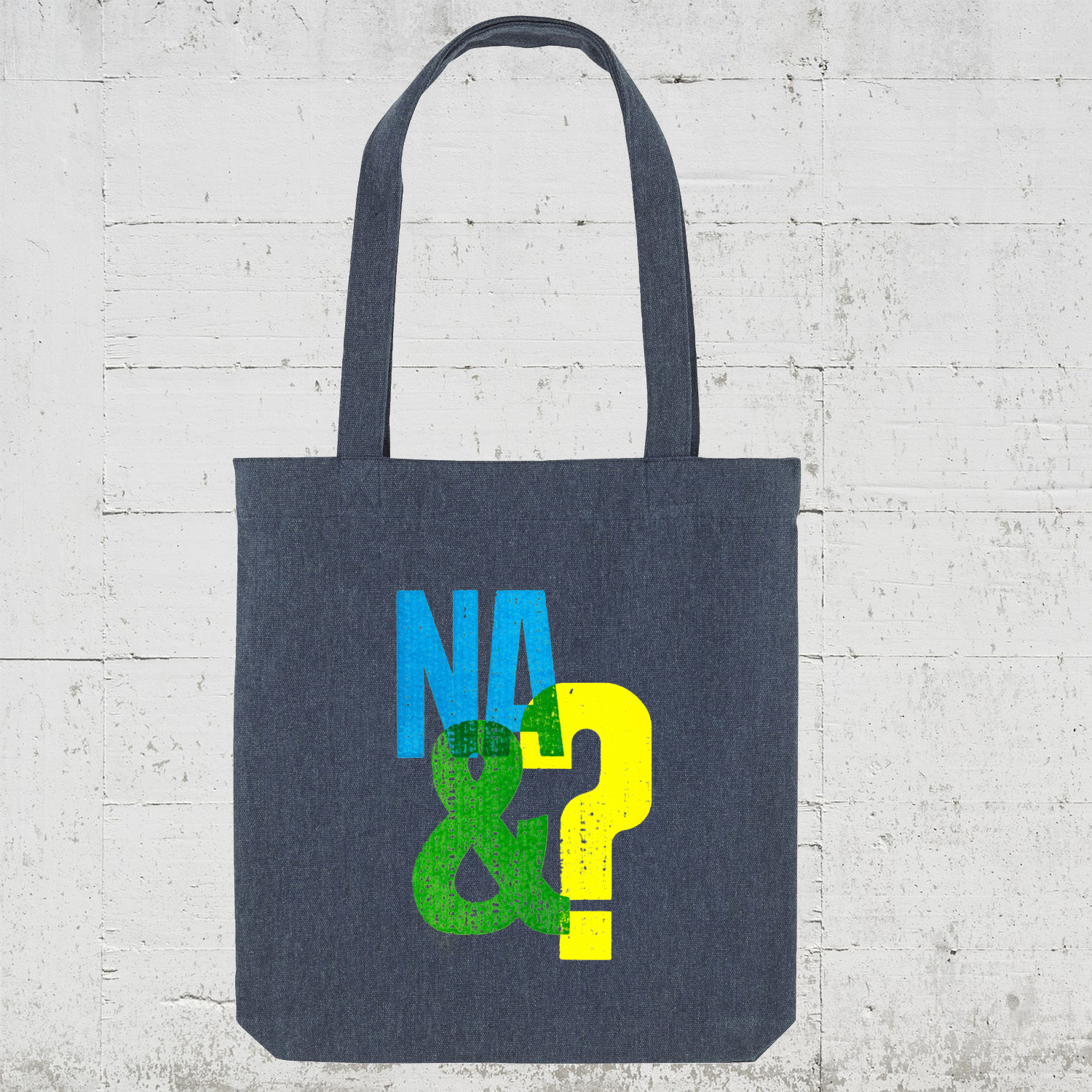About Paper - Na&? | Bio Tote Bag HLP Artists midnight blue