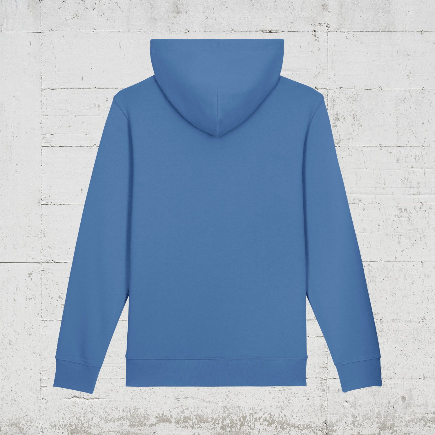 Poolshark | Bio Hoodie unisex bright blue back