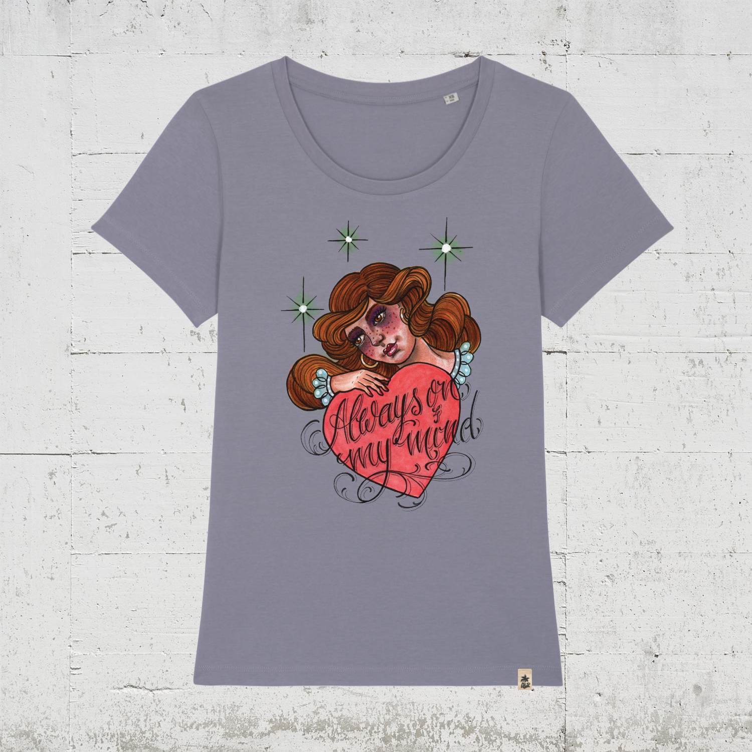 Cutekarin - Always on my mind | Bio T-Shirt Women HLP Artists
