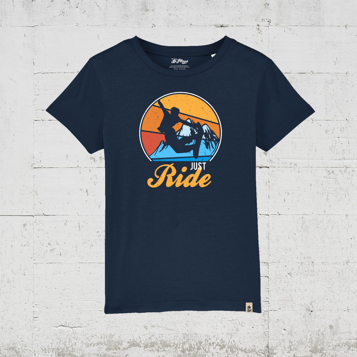 Just Ride Snowboard Edition | Bio T-Shirt Kids - french navy
