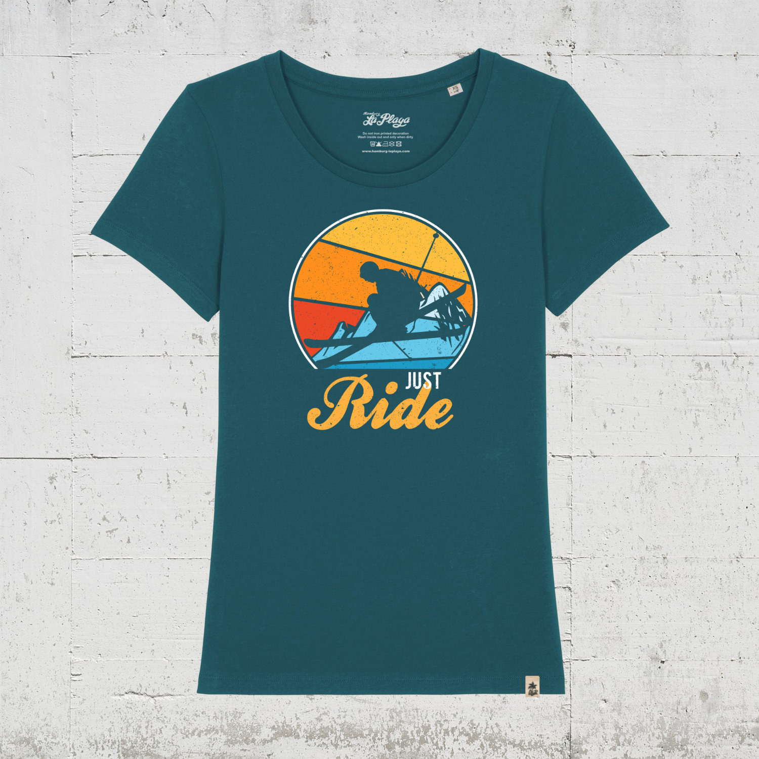 Just ride - Ski Edition | Bio T-Shirt Women - stargazer