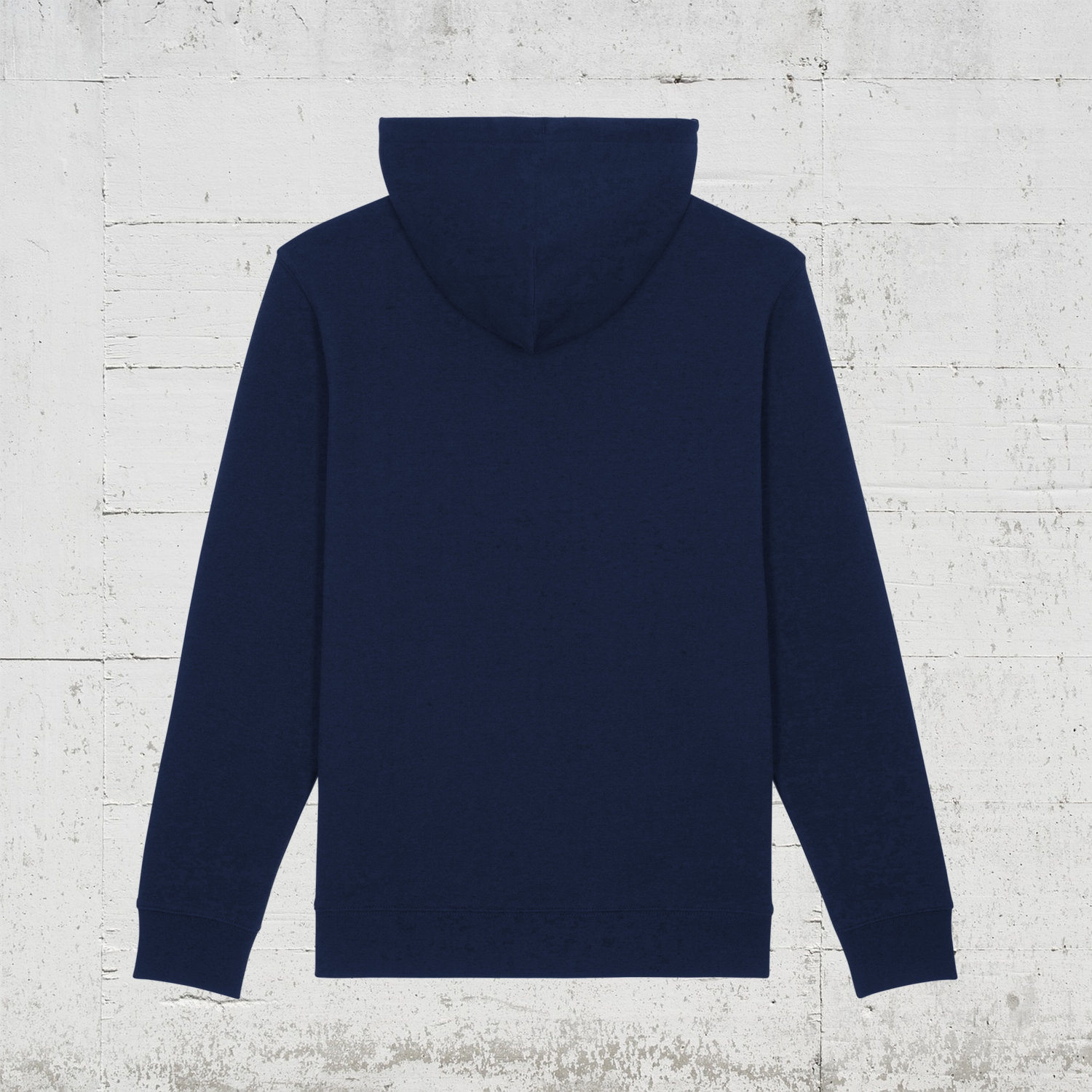 VILLENLOS | Bio Hoodie unisex french navy back