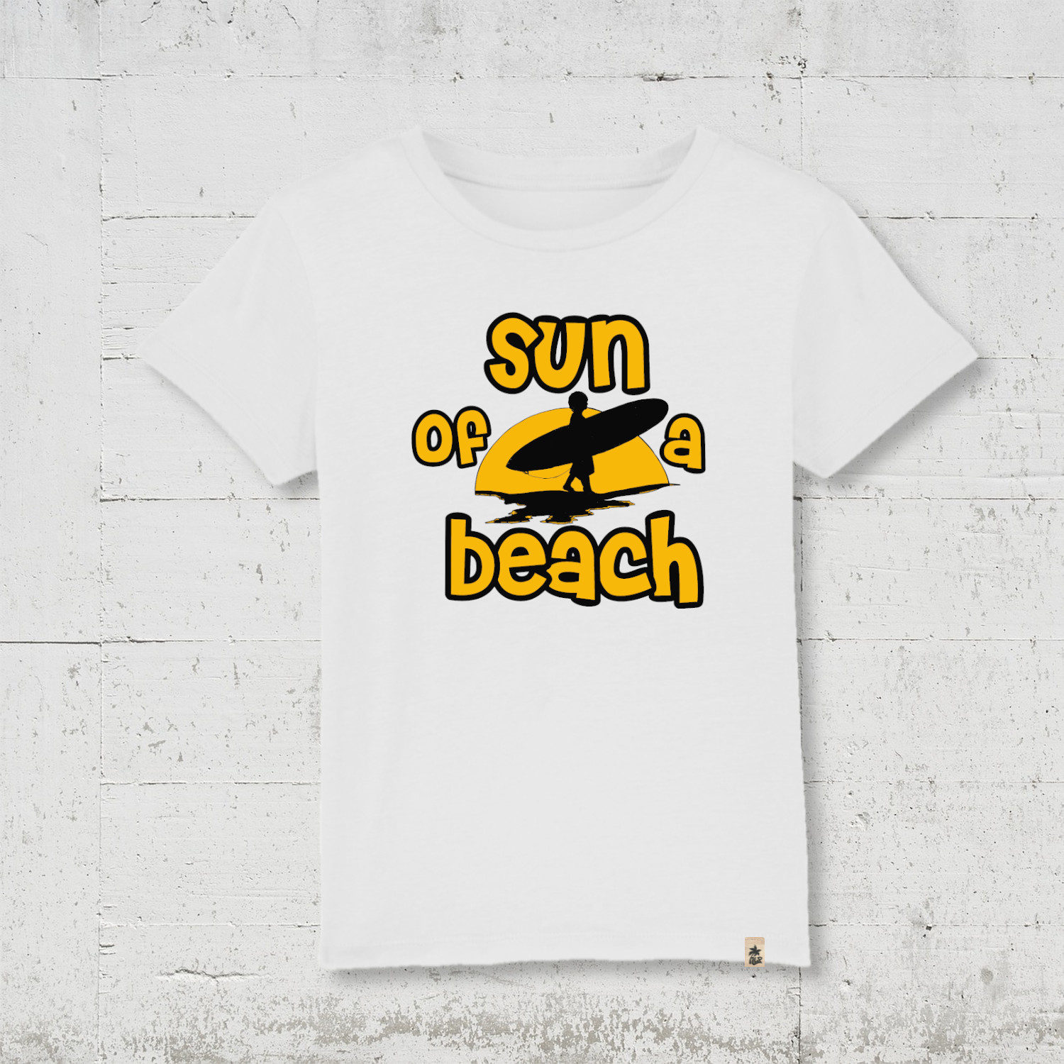 Sun Of A Beach | Bio T-Shirt Kids - white