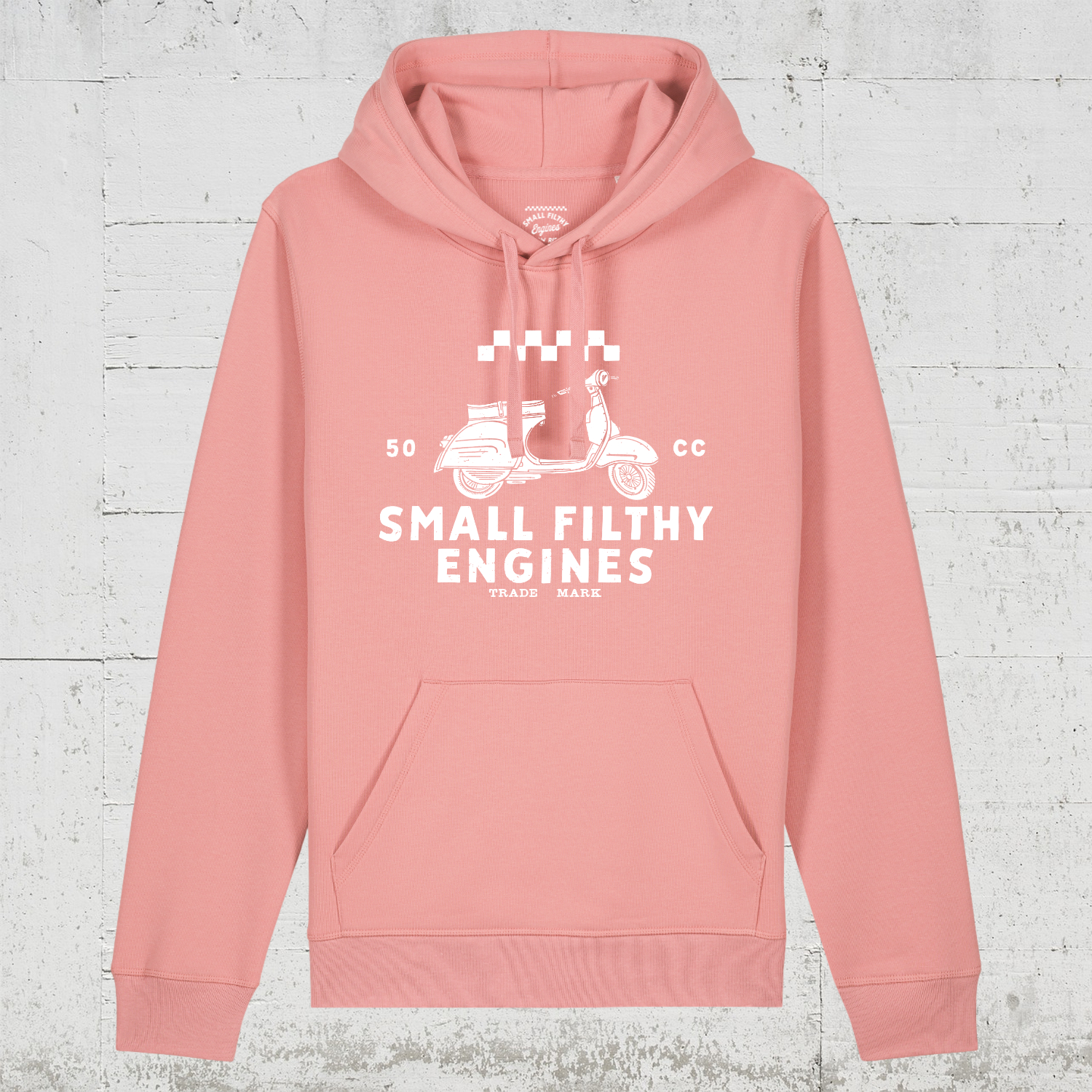 SFE Filthy Scooter | HLP Artists Bio Hoodie unisex - canyon pink