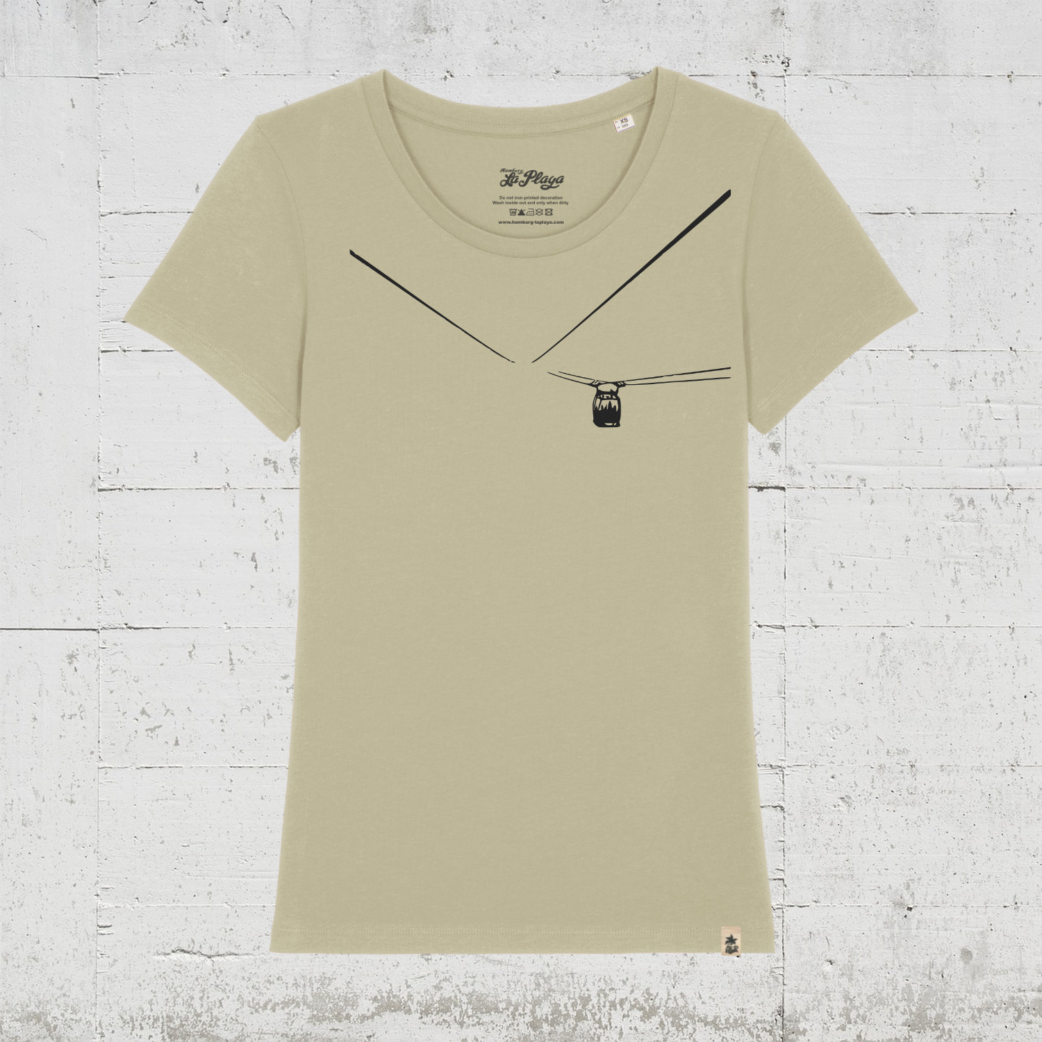 Nebelgondel  | Bio T-Shirt Women - sage