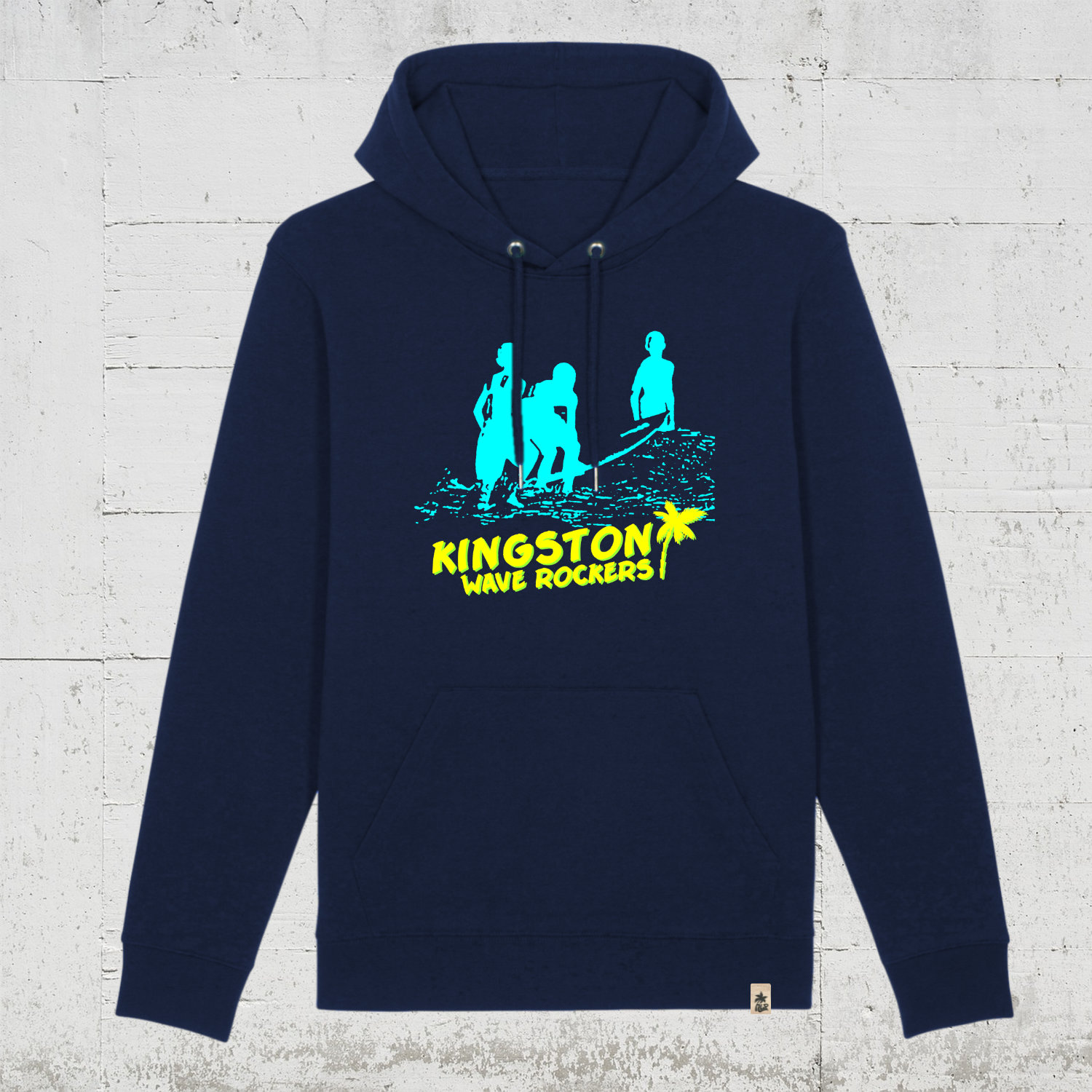 Kingston Wave Rockers | Bio Hoodie unisex french navy