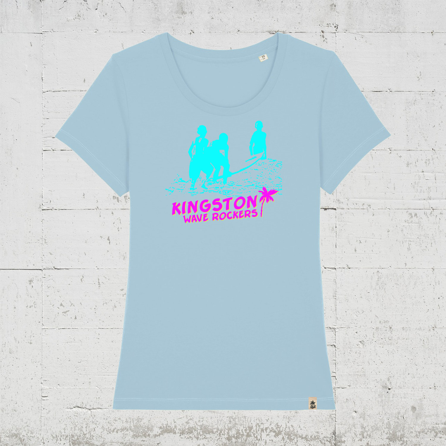 Kingston Wave Rockers  | Bio T-Shirt Women sky blue