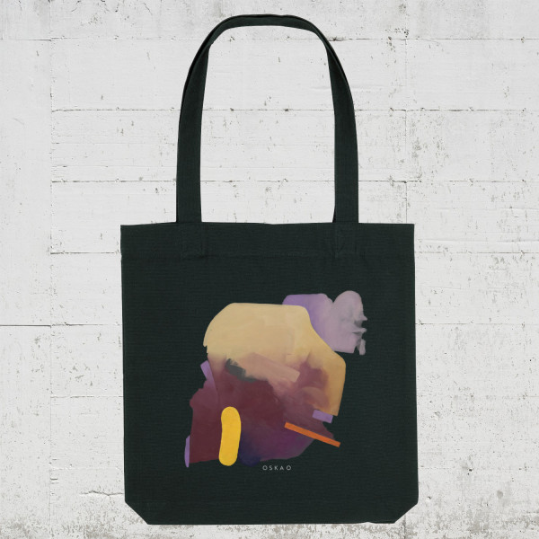 Oska O - Dough Heffner | Bio Tote Bag HLP Artists black