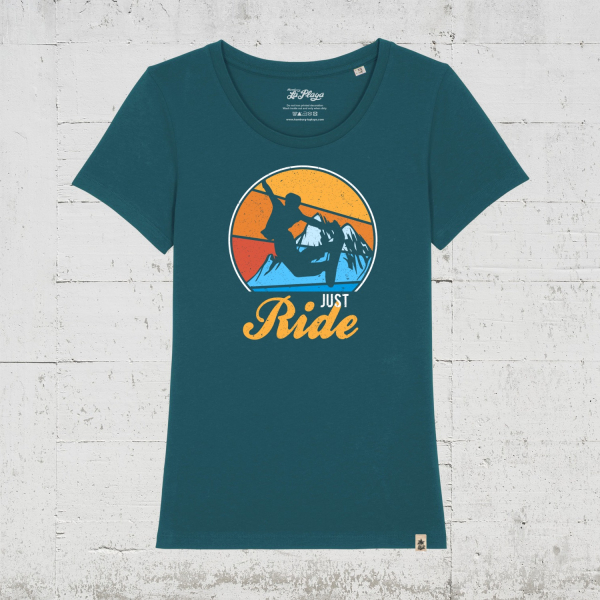 Just ride - Snowboard Edition | Bio T-Shirt Women - starganzer