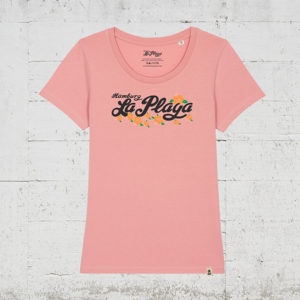 Signature Flower | Bio T-Shirt Women - canyon pink