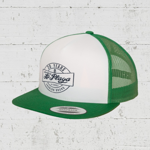 20 Years | Trucker Cap front - kelly green white kelly green