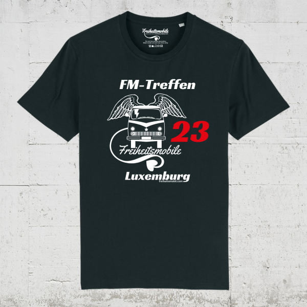 Freiheitsmobile FM 23 | Bio T-Shirt Men - black