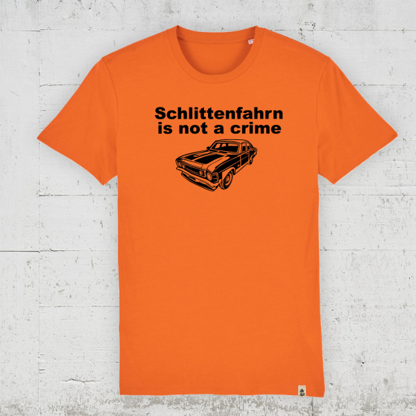 Schlittenfahrn is not a crime | Bio T-Shirt Men