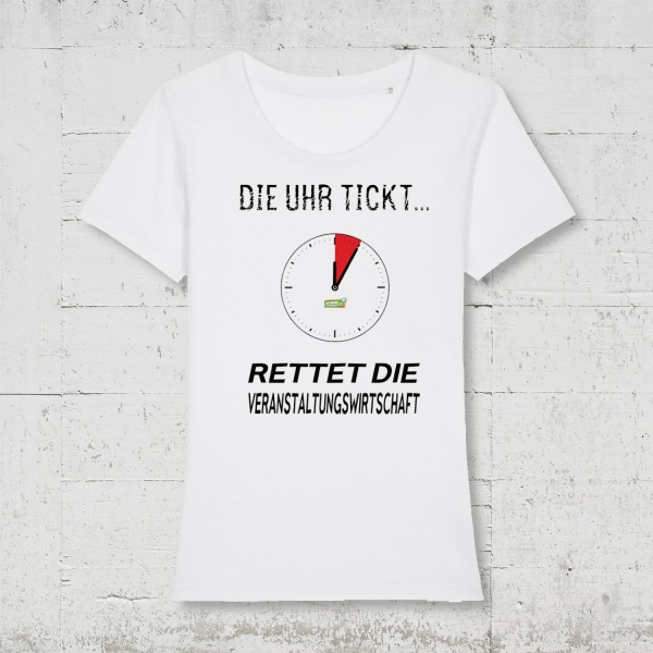 Die Uhr tickt | Protest-T-Shirt Women