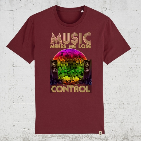 Music Makes Me Lose Control | T-Shirt Jungs