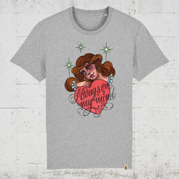 Always on my mind | Bio T-Shirt Men HLP Artists heather grey