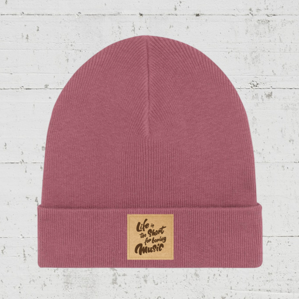 Life is too short for boring music!| Bio Rib Beanie unisex