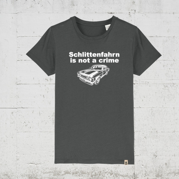 Schlittenfahrn is not a crime | T-Shirt Kids