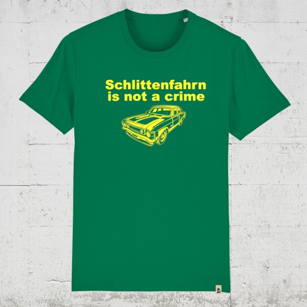 Schlittenfahrn is not a crime | Bio T-Shirt Men