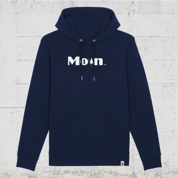 Moin | Bio Hoodie unisex french navy