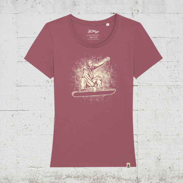 Freestyle | Bio T-Shirt Women - hibiscus rose