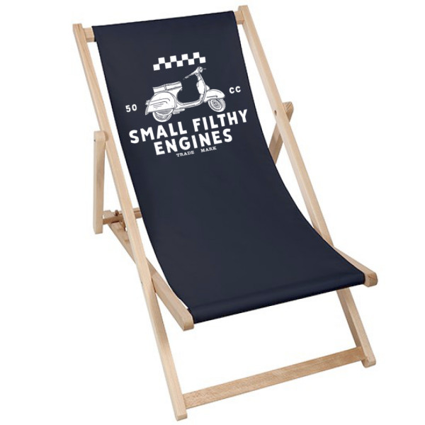 SFE Filthy Scooter | Liegestuhl Deck Chair - black