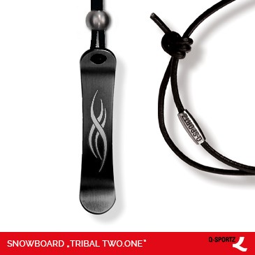 Snowboard Tribal Two.One Snowboard-Kette Q-Sportz