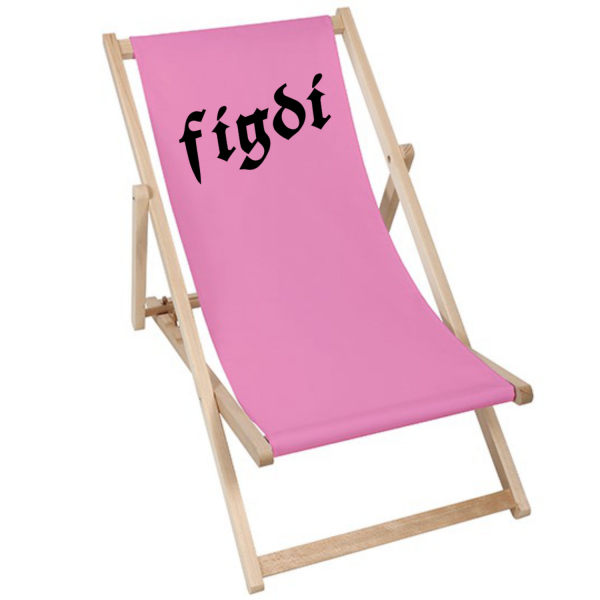 figdi | Liegestuhl Deck Chair - pink