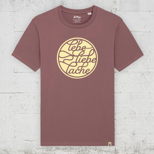 About Paper - Lebe, Liebe, Lache | Bio T-Shirt Men HLP Artists - kaffa coffee