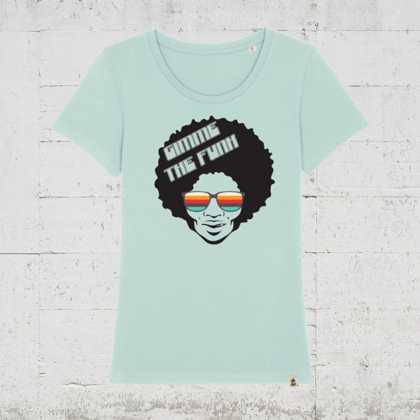 Mr Funk | Bio T-Shirts Women caribbean blue