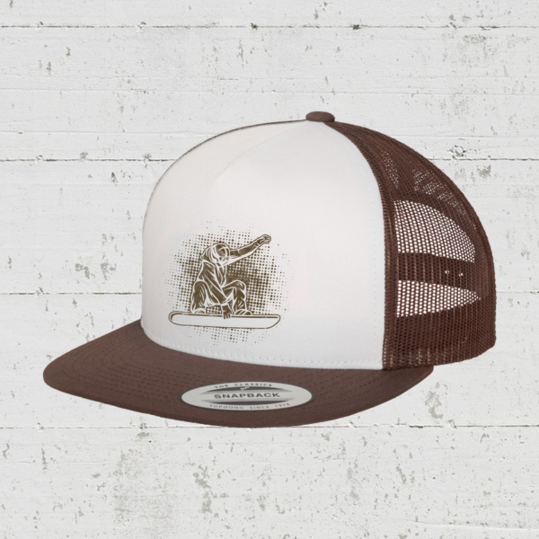 Freestyle | Trucker Cap front - brown white brown