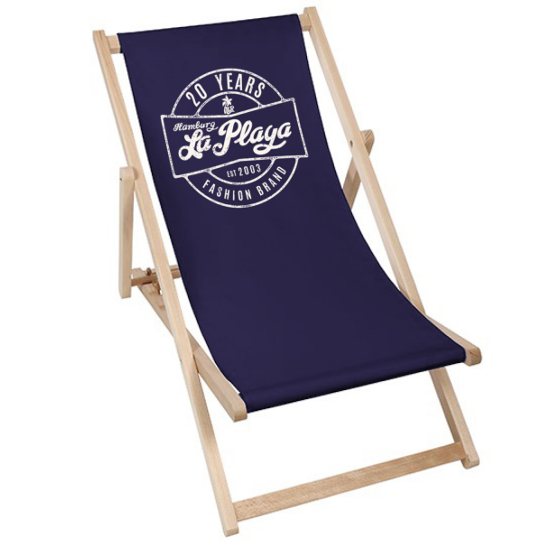 20 Years | Liegestuhl Deck Chair - french navy