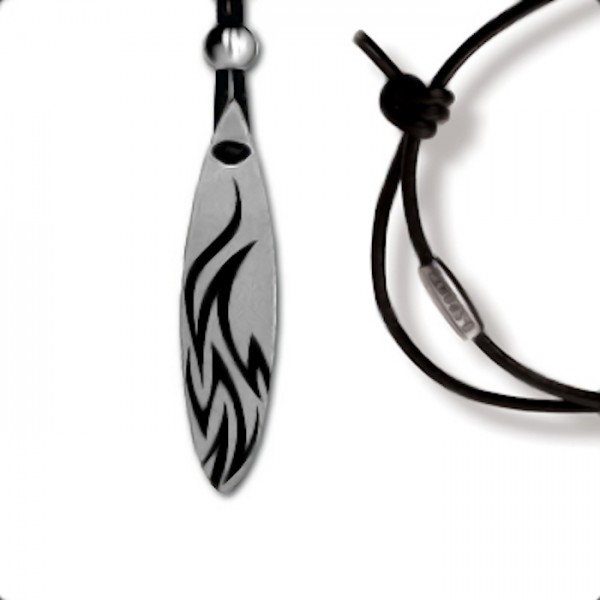 Surfboard Flamed Two.One Surf-Kette Q-Sportz