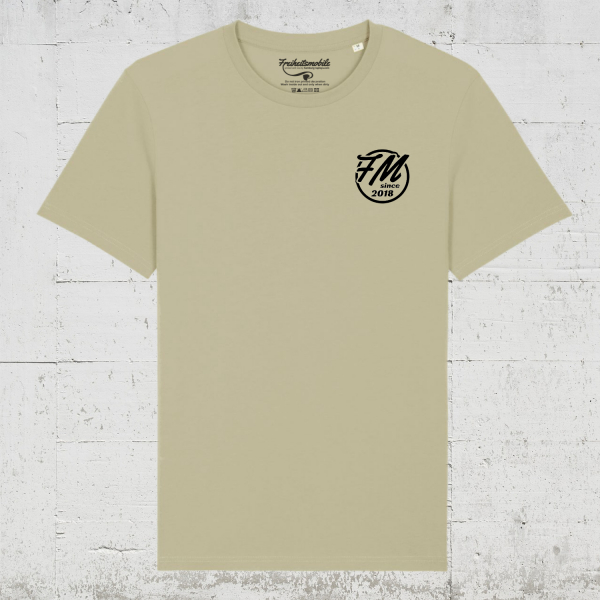 Freiheitsmobile since 2018 | Bio T-Shirt Men front - sage
