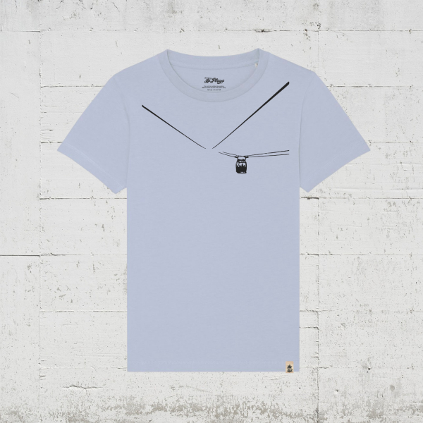 Nebelgondel | Bio T-Shirt Kids - serena blue