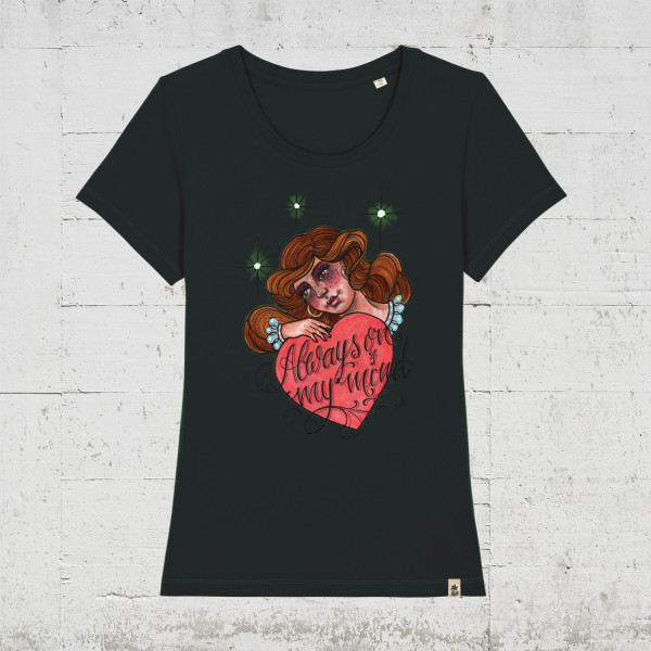 Cutekarin - Always on my mind | Bio T-Shirt Women HLP Artists