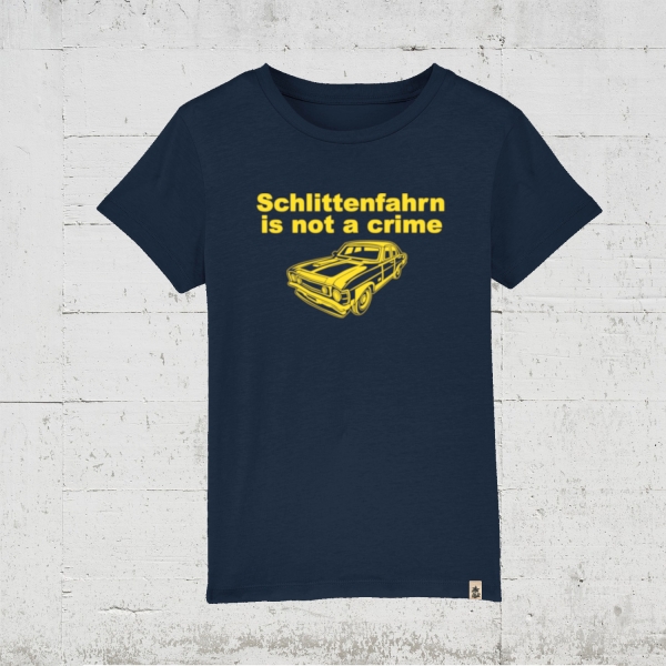 Schlittenfahrn is not a crime | T-Shirt Kids