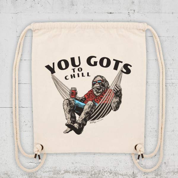 You Gots To Chill | HLP Bio Gym Bag - natural 