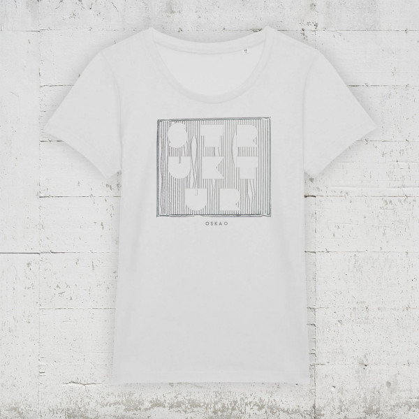 Oska O - Struktur | Bio T-Shirt Women HLP-Artists