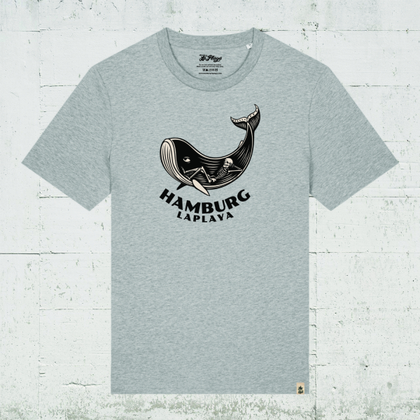 Whale | Bio T-Shirt Men in heather grey