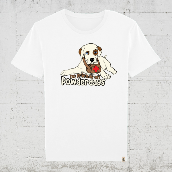 No Friends On Powderdays | Bio T-Shirt Men