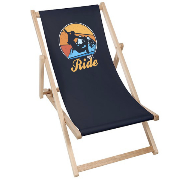 Just Ride - Snowboard Edition | Liegestuhl Deck Chair