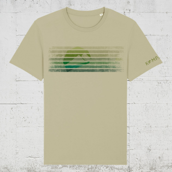 Kompanja Logo Stripes front | Bio T-Shirt Men