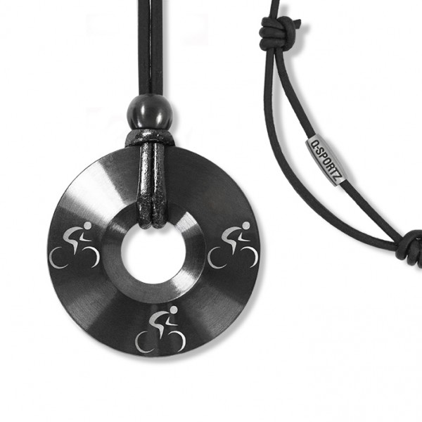 Biking runde Amulett-Kette Q-Sportz
