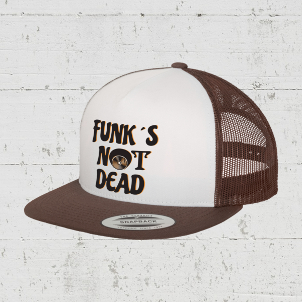 Funks Not Dead | Trucker Cap - brown white